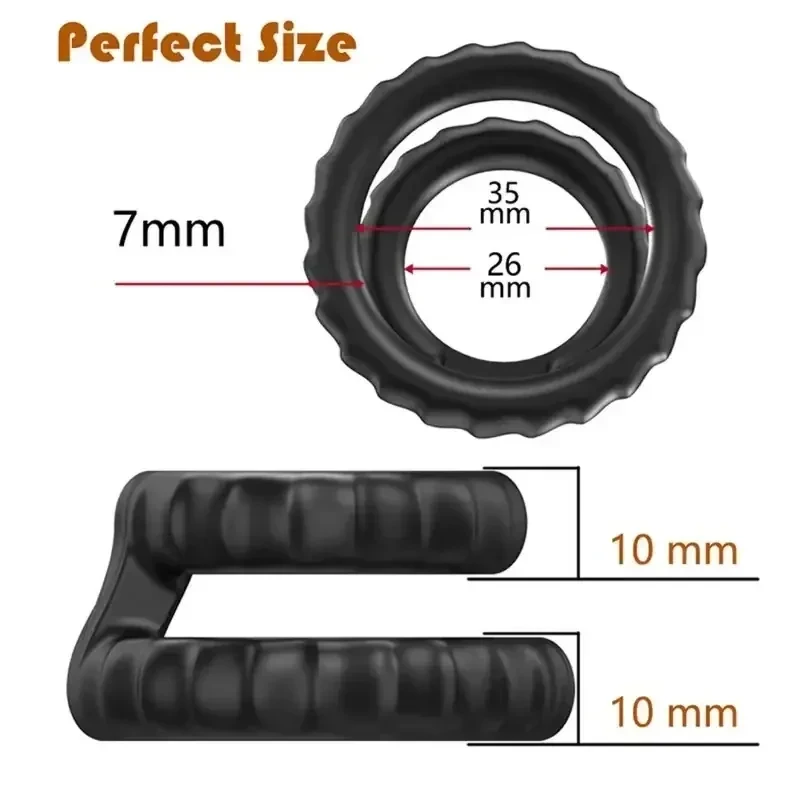 schwarzer tpe penisring bdsm