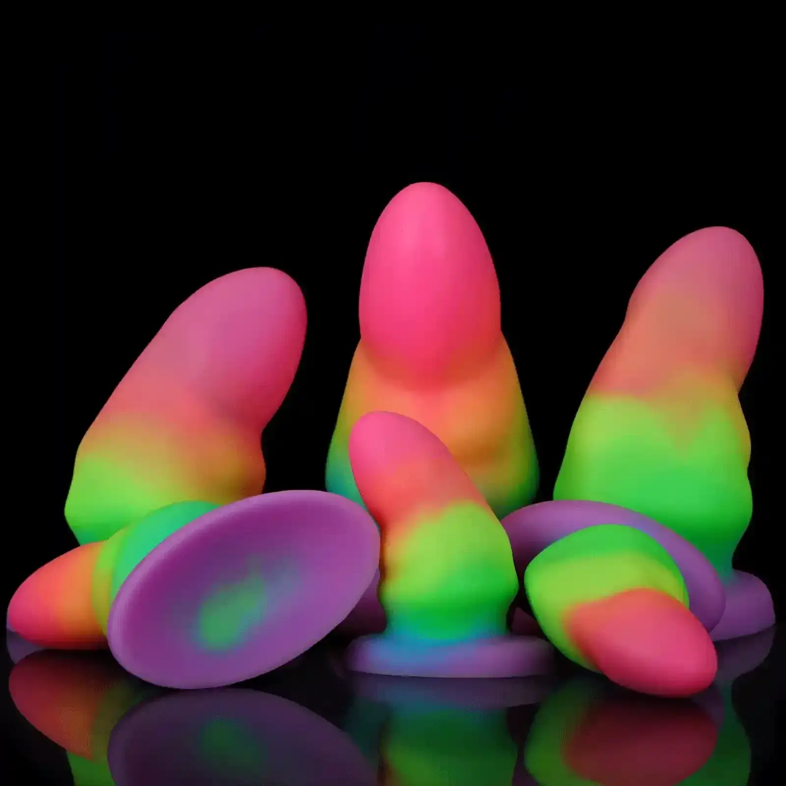 schwarzer xxl anal plug saugnapf