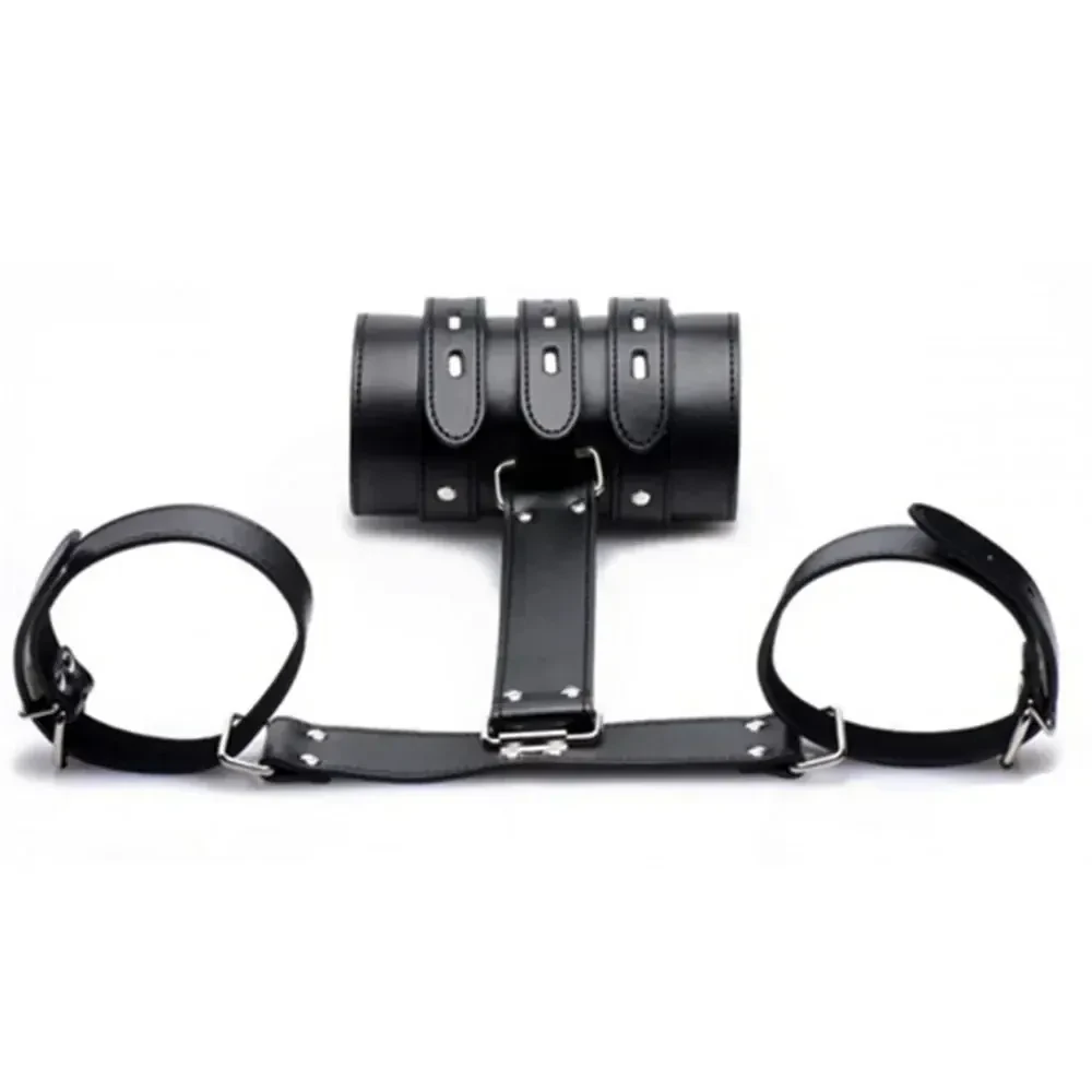 schwarzes nylon bdsm geschirr