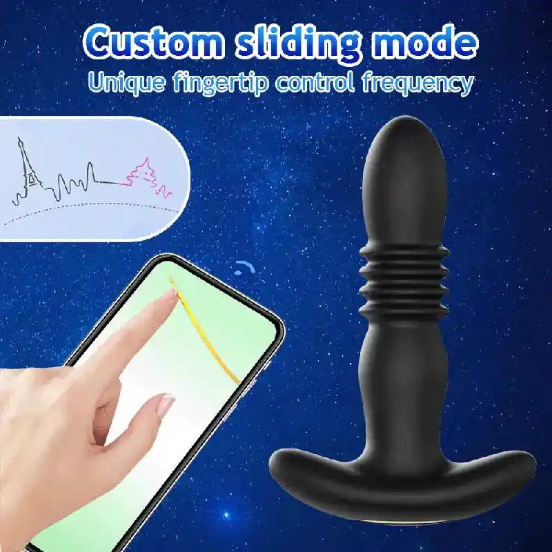 silikon anal butt plug vibrationsmodus