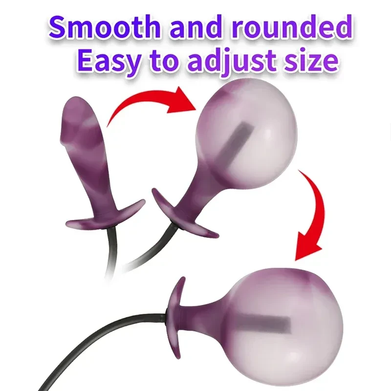 silikon anal plug aufpumpbar