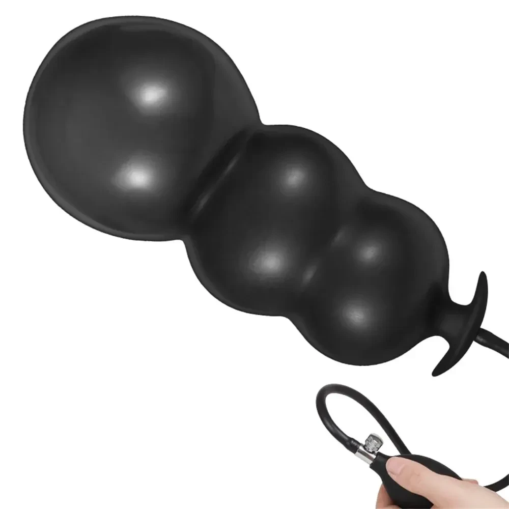 silikon anal plug mit pumpe