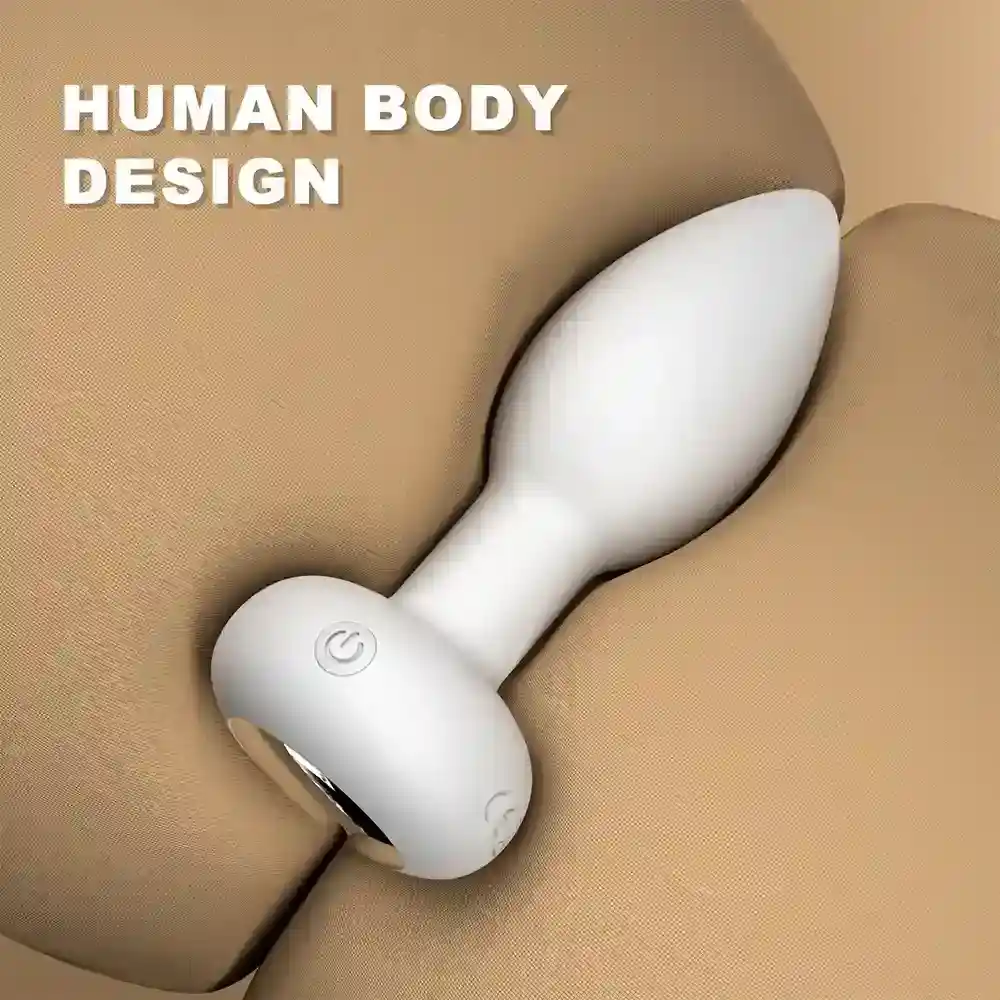silikon anal plug mit vibration