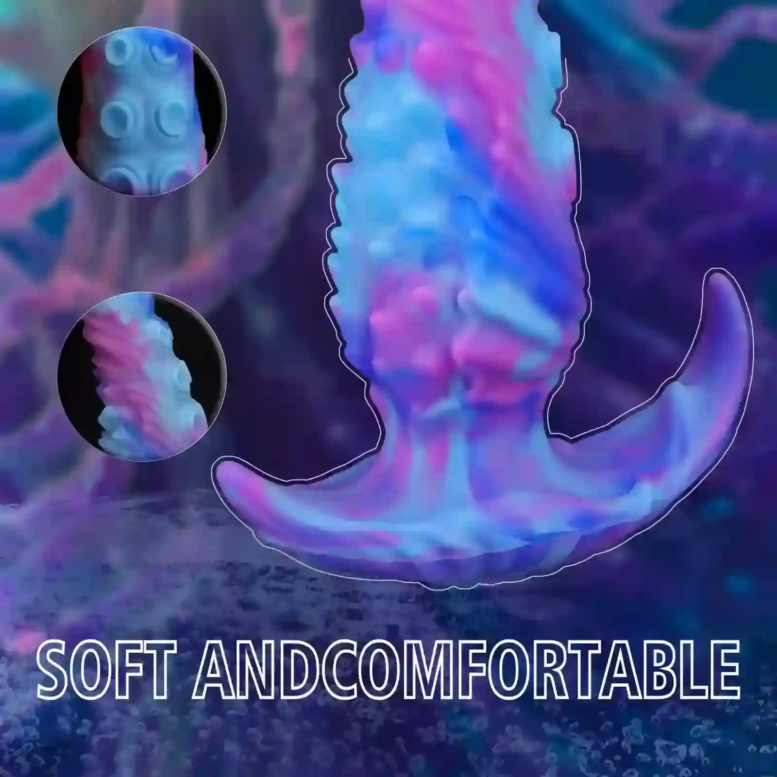 silikon anal plug tentakelform