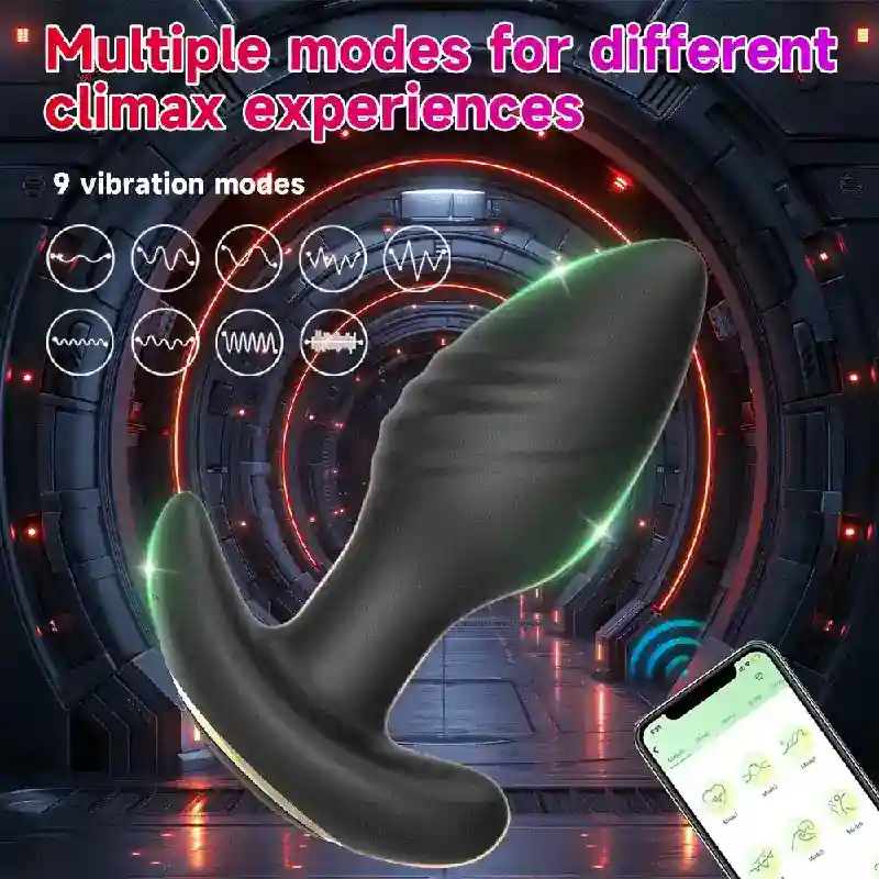 silikon analdildo rotierender penis