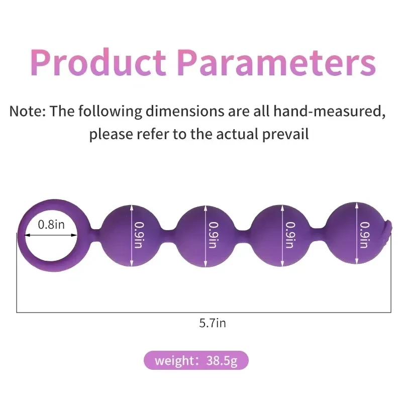 silikon analkette fur prostata massage