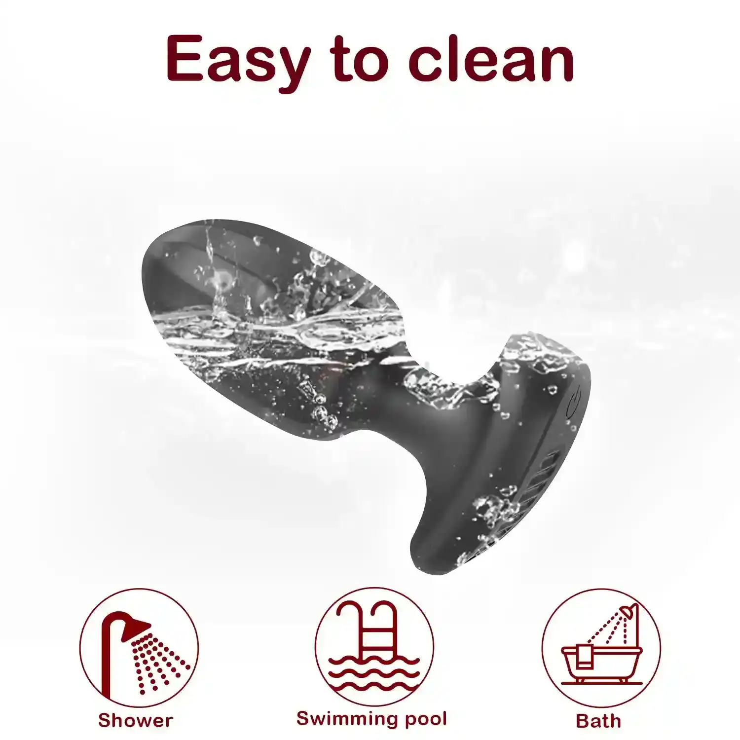 silikon analplug mit prostata massage