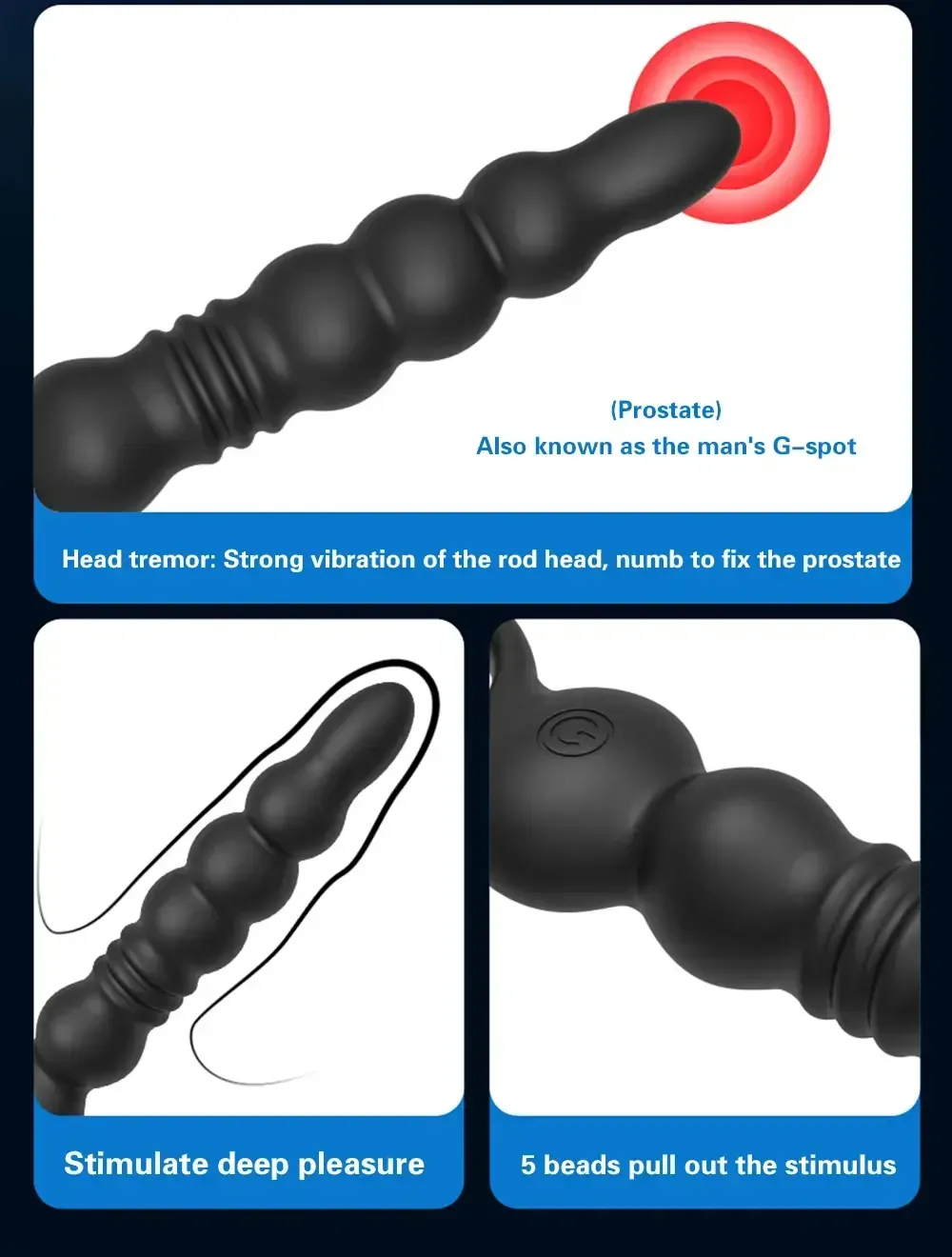 silikon analplug prostata stimulation