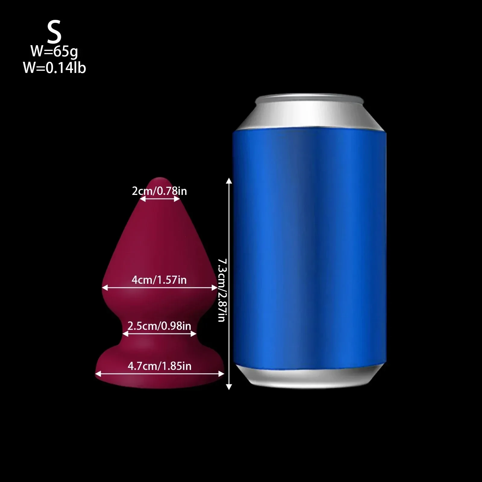 silikon analplugs in verschiedenen farben