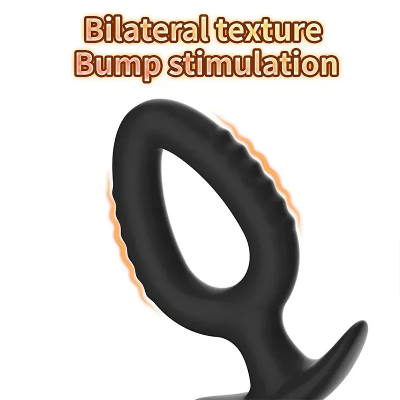 silikon butt plug schwarz klein