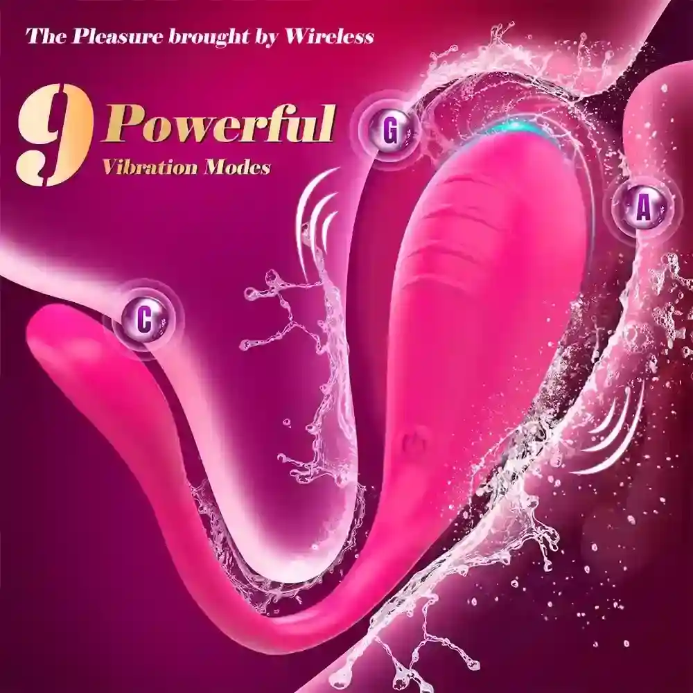 silikon dildo 9 vibrationsmodi