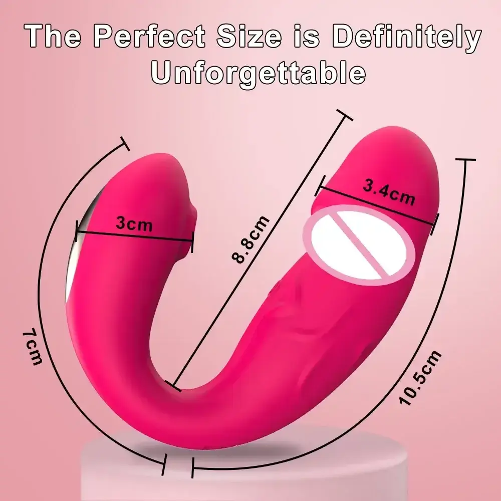 silikon dildo mit klitorisstimulation