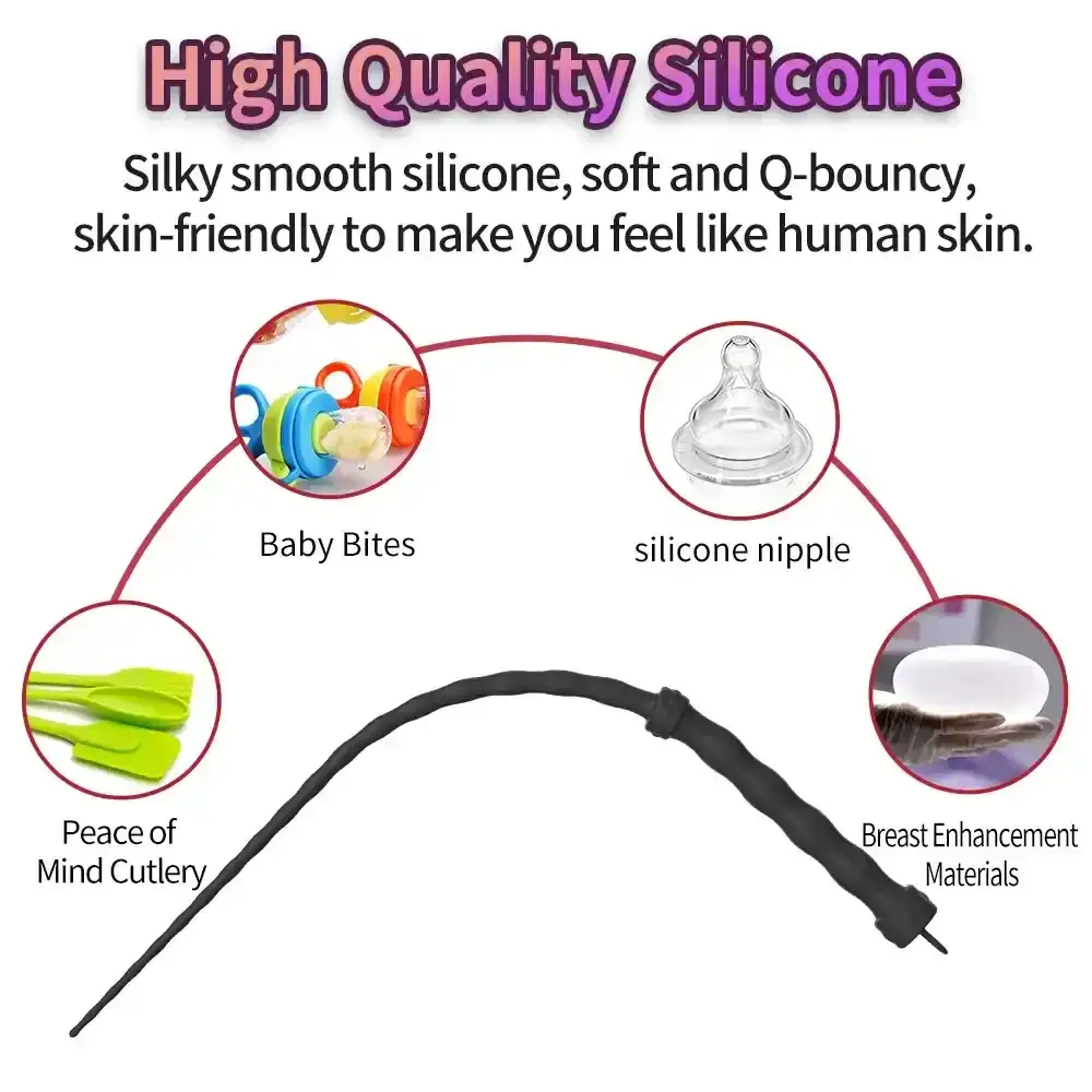 silikon peitsche schwarz