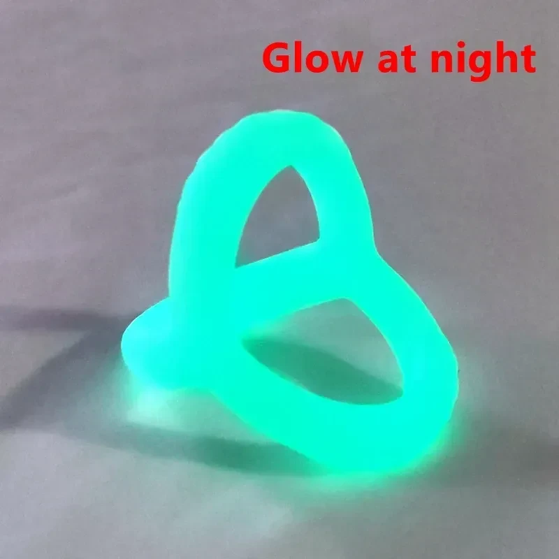 silikon penisring dehnbar blau