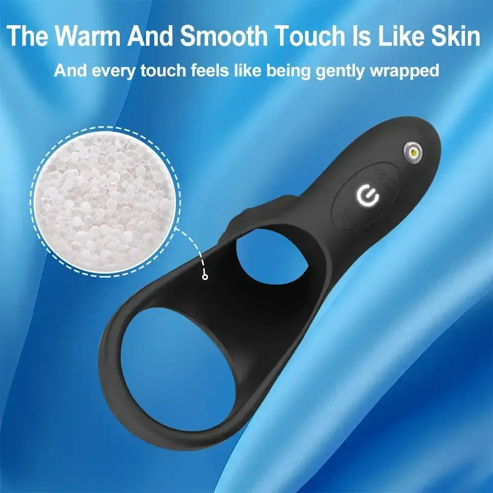 silikon penisring mit klitorisvibrator