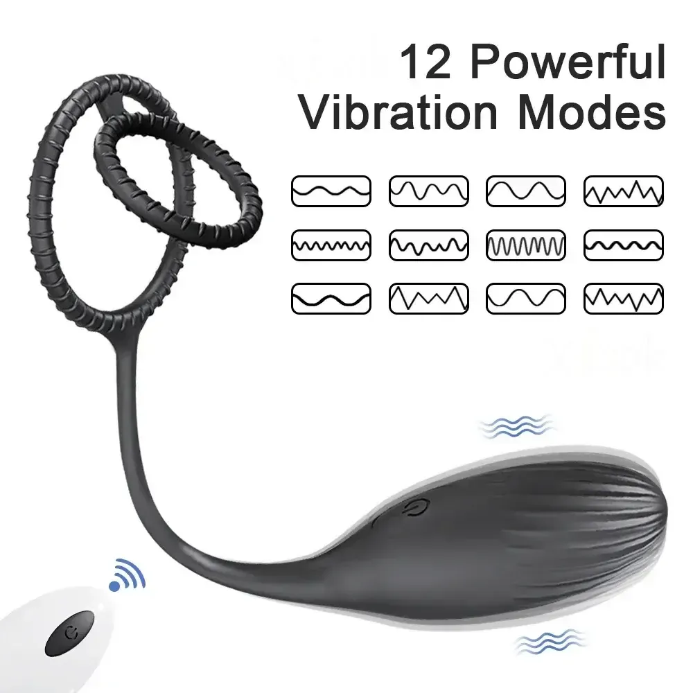 silikon plug 12 vibrationsmodi