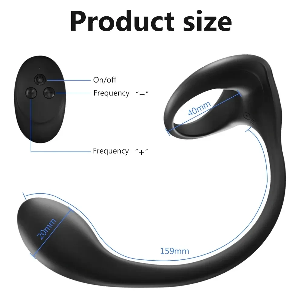 silikon prostata vibrierender anal plug