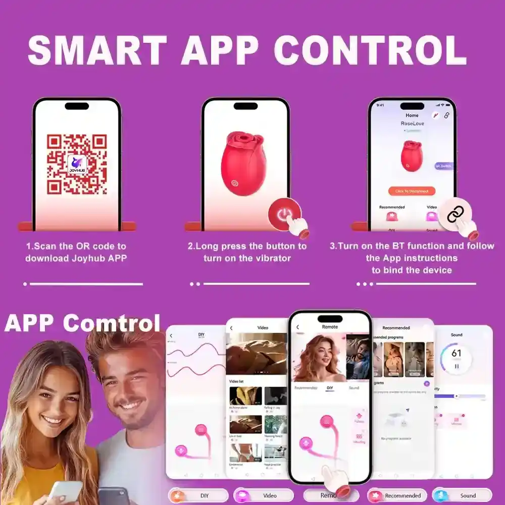 silikon rose vibrator magnetladekabel