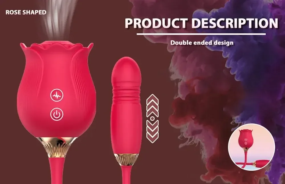 silikon rosen vibrator fur frauen