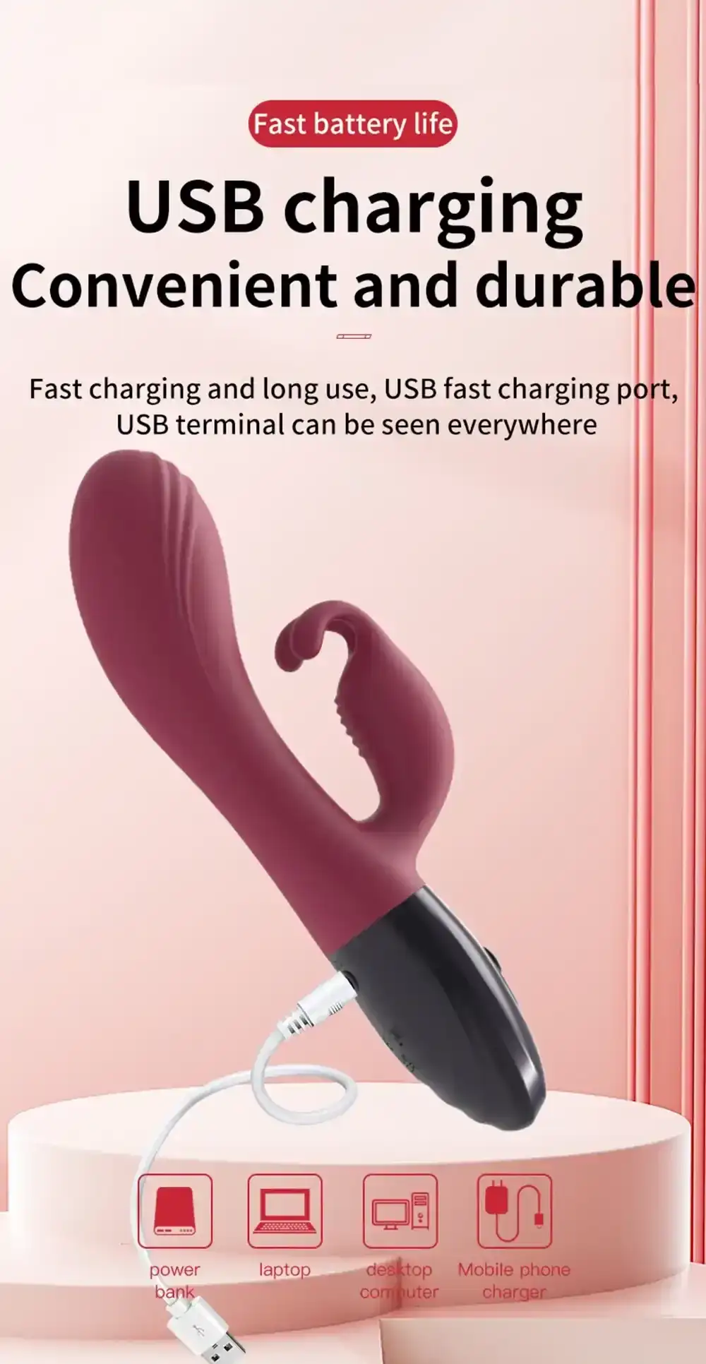 silikon vibrator ergonomisches design