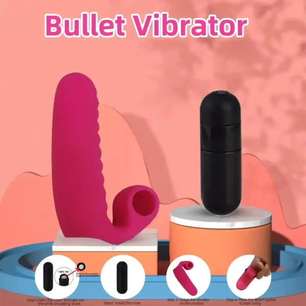 silikon vibrator fingerform klein