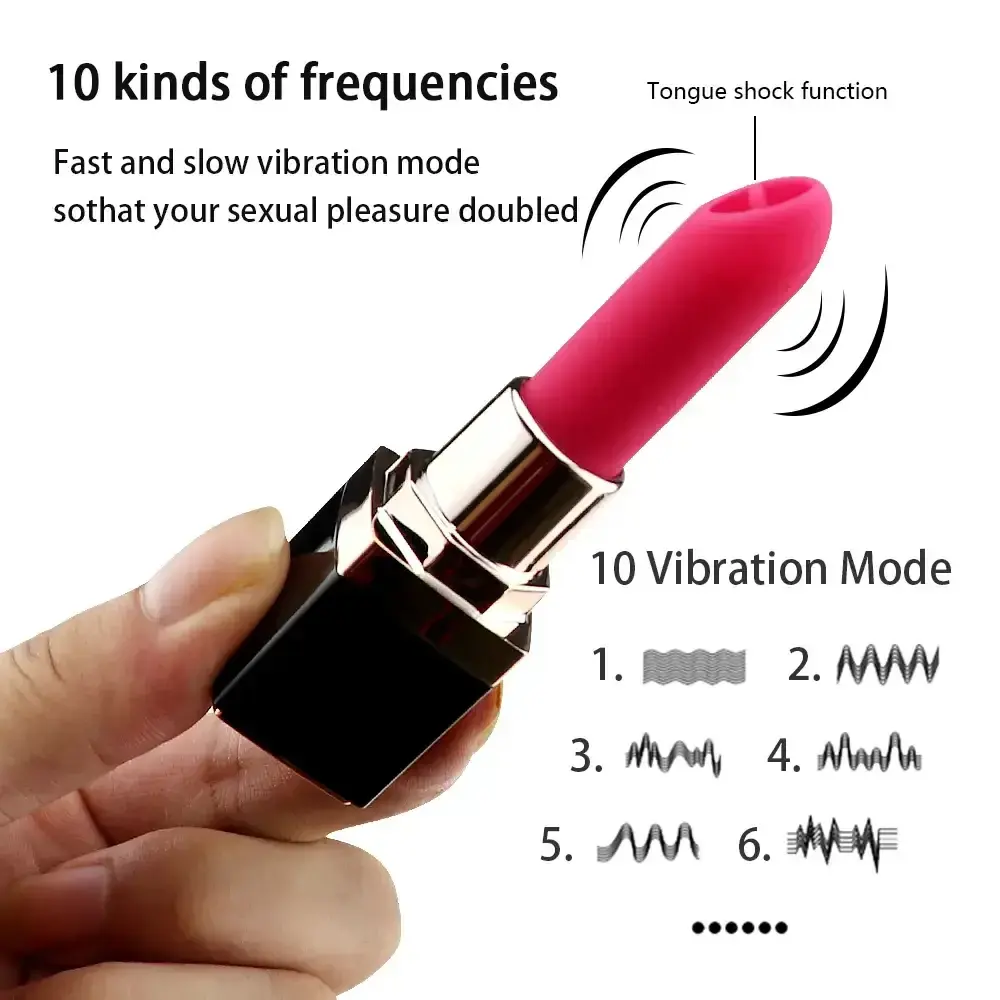 silikon vibrator lippenstift design