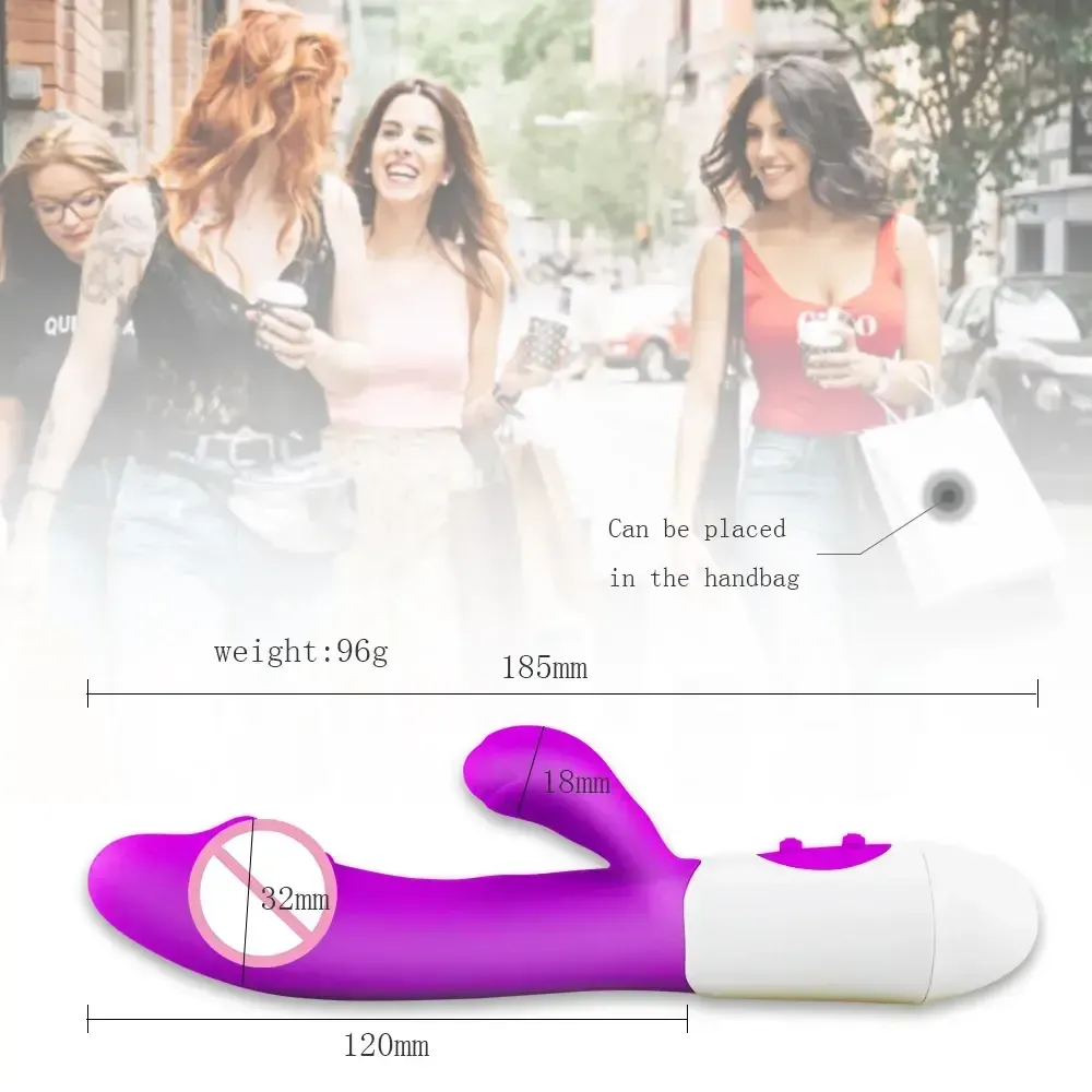 silikon vibrator mit hasenohren 1