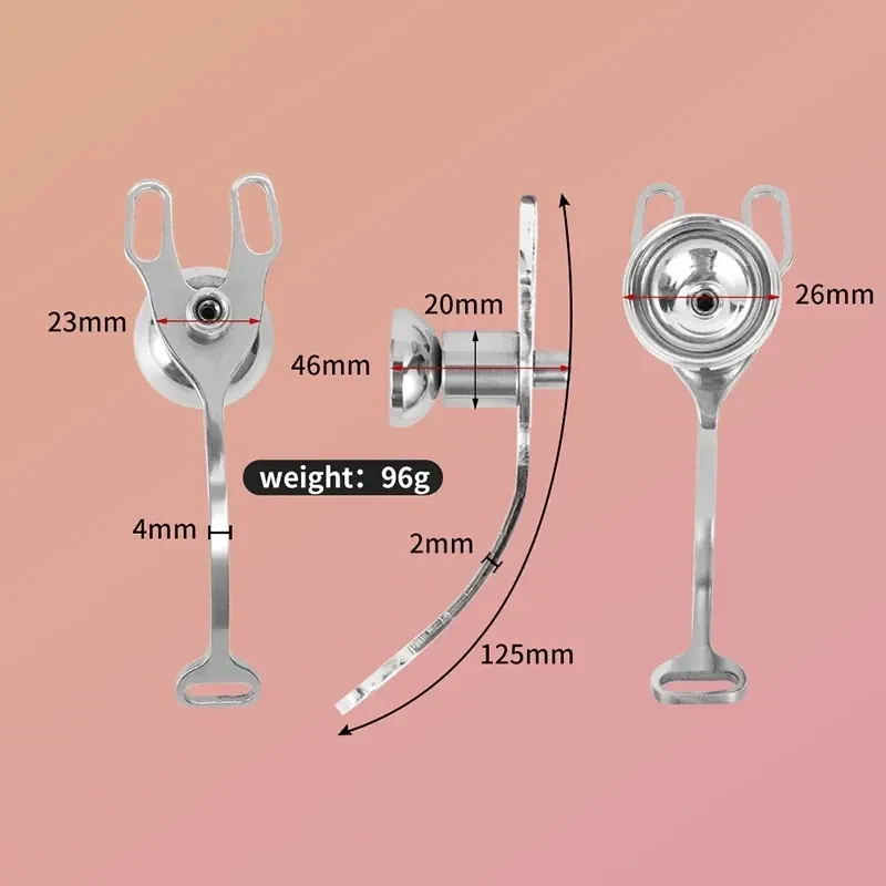 silver cock cage fur sklaven