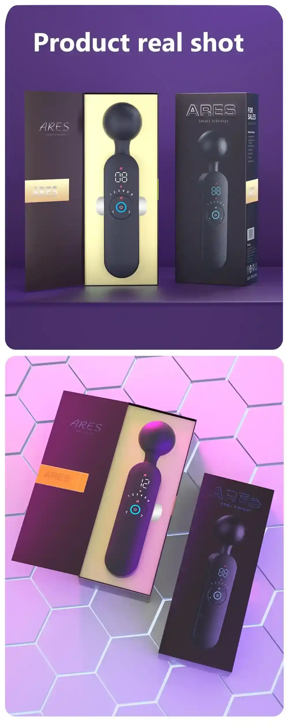 smart control panel fur vibrator