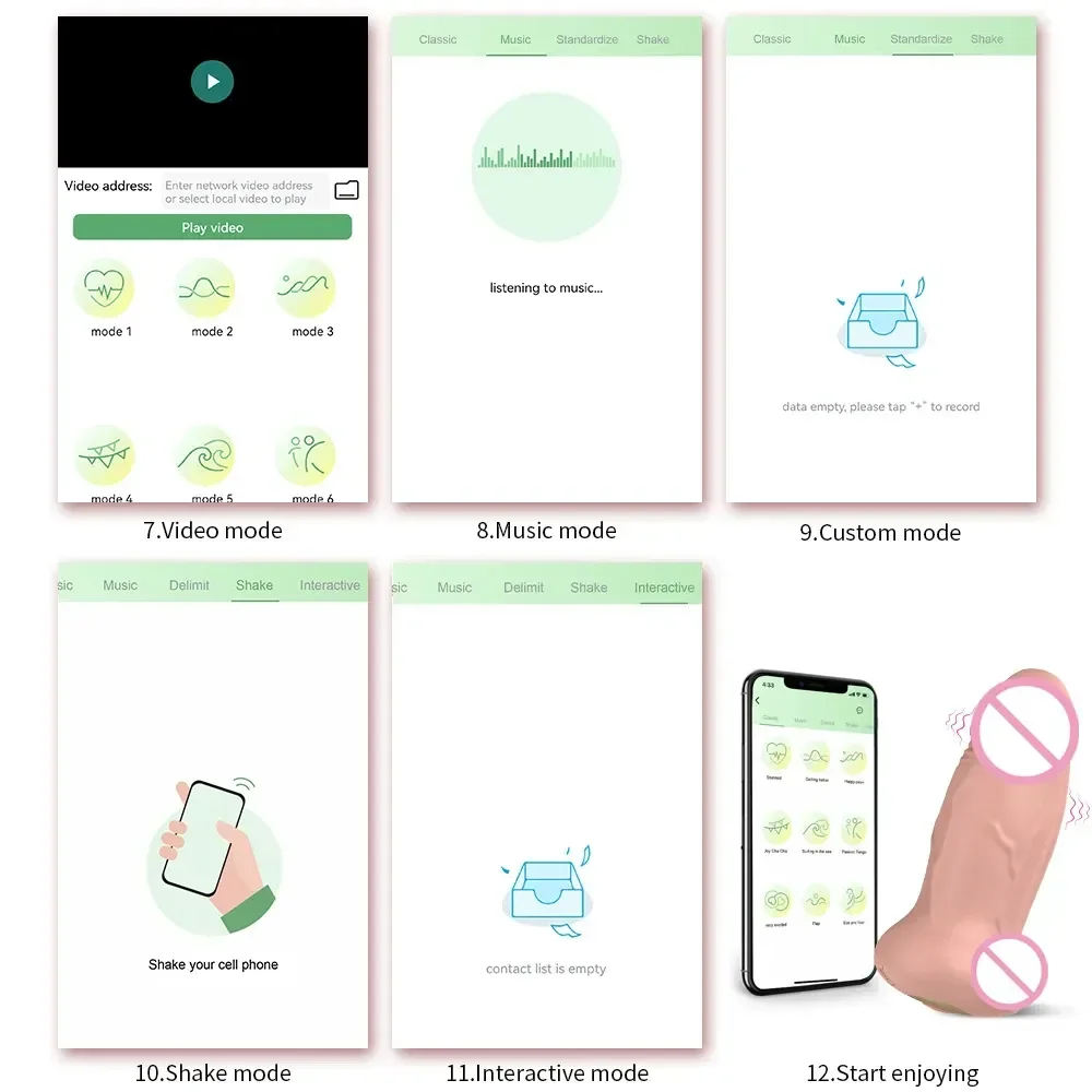 smart vibrator mit app funktion