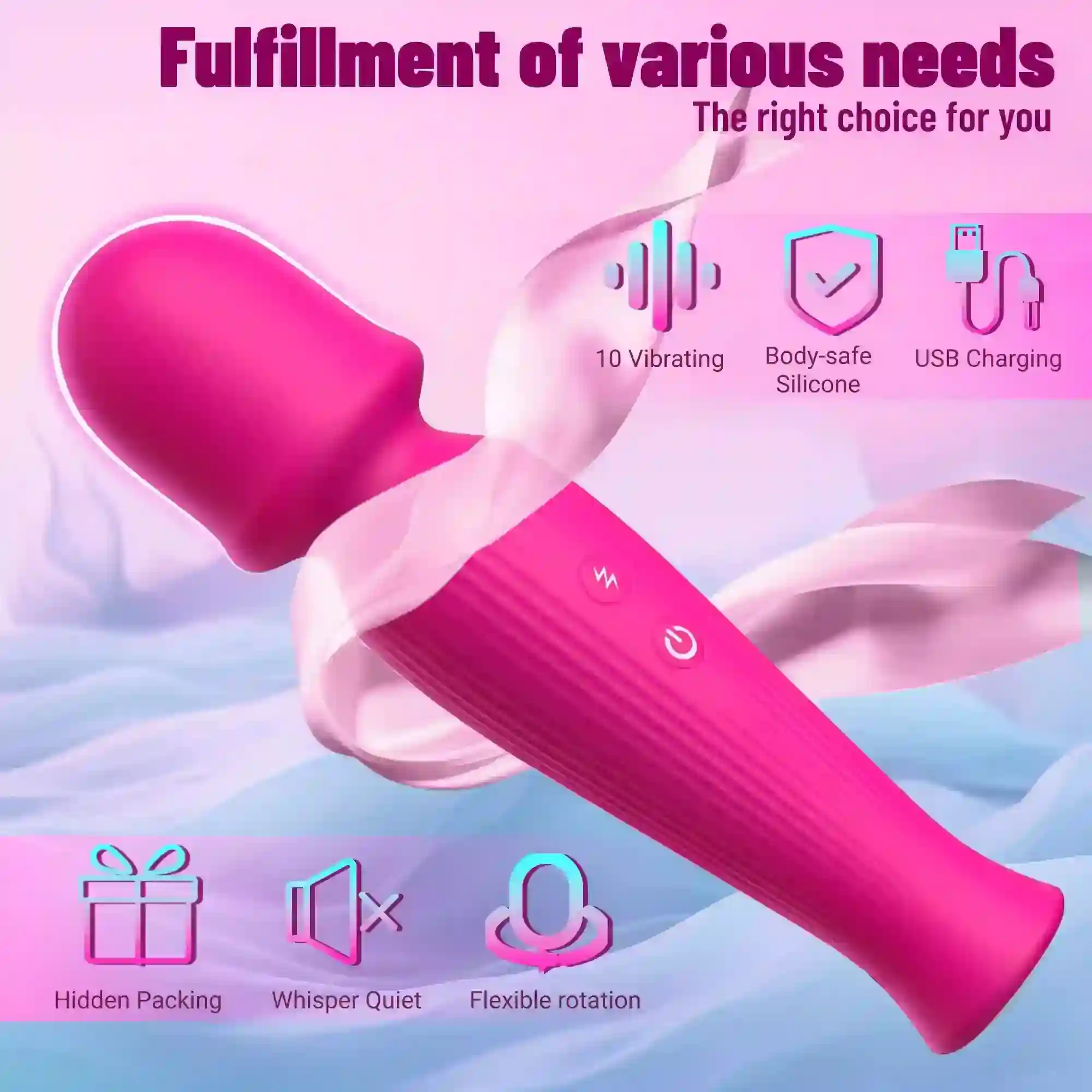 stabvibrator silikon flexibel leise