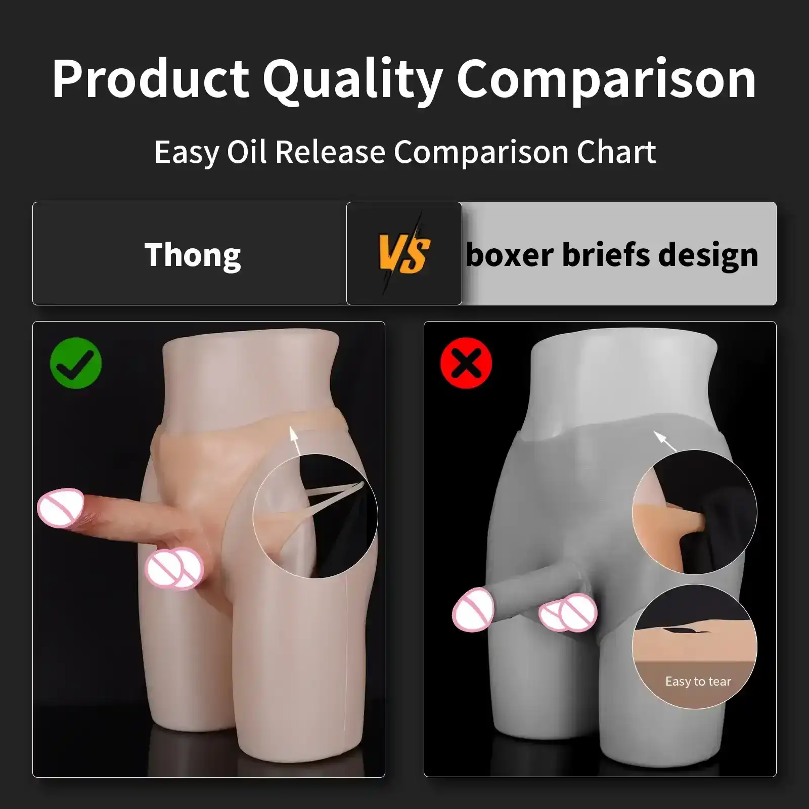 strap on penisring silikon fur manner