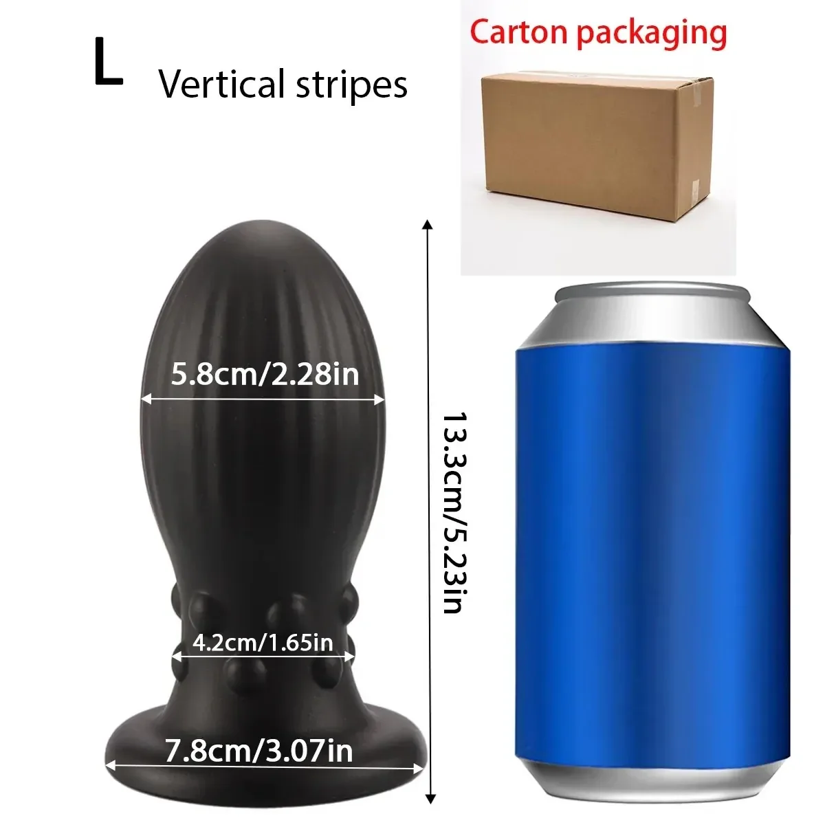 strukturierte analplugs mehr größen