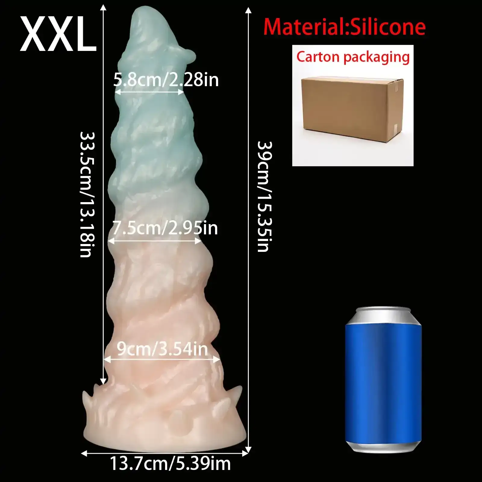 strukturierter anal plug fantasie design