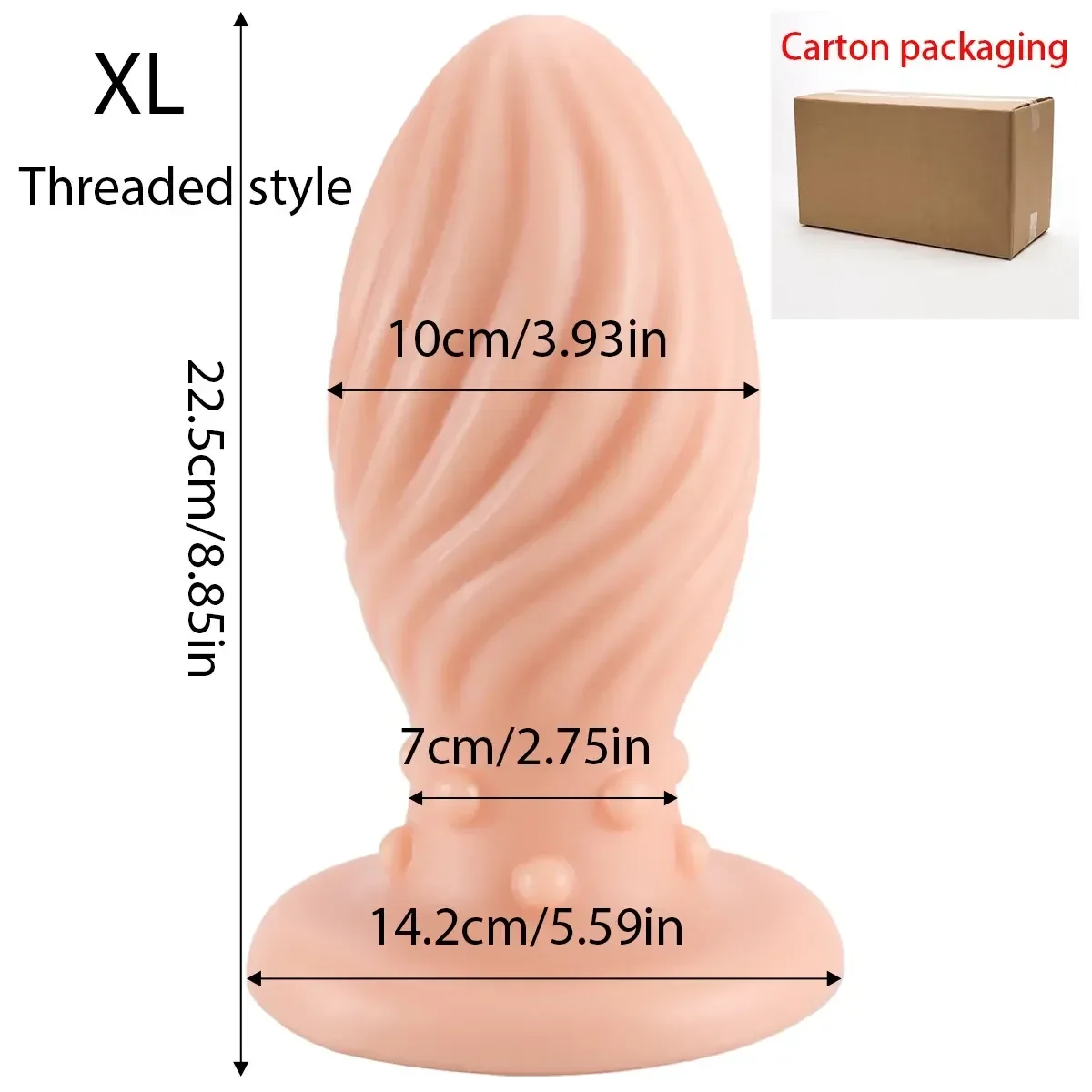 strukturiertes pvc anal dehnungsset