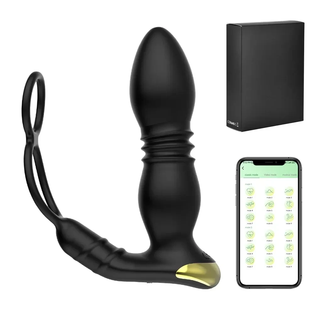 teleskop anal dildo mit app