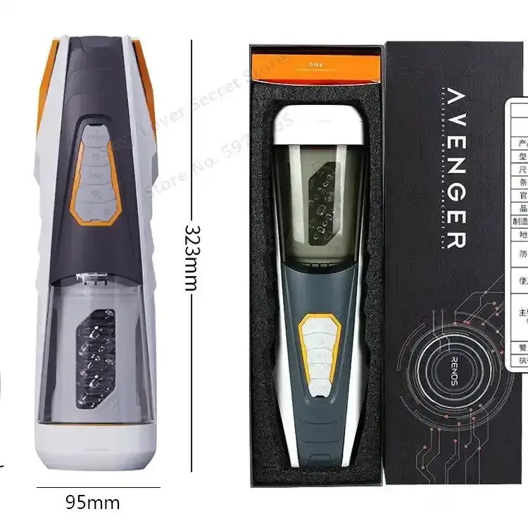 teleskop masturbator mit heizfunktion