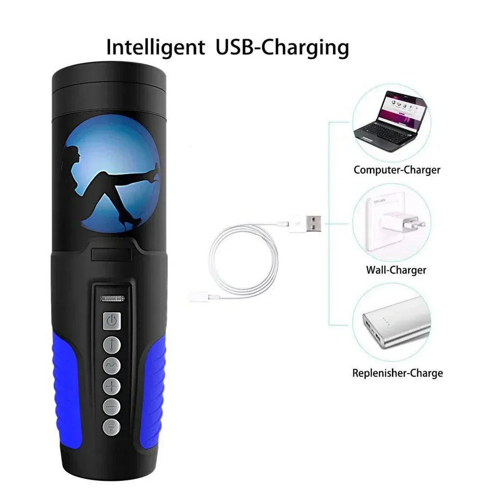 teleskop masturbator usb aufladbar