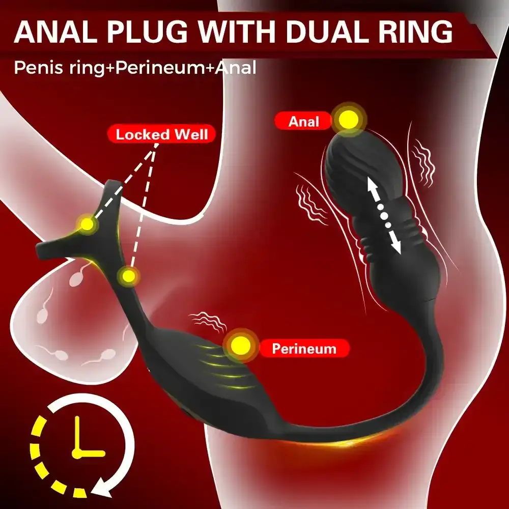 teleskop prostata stimulator silikon