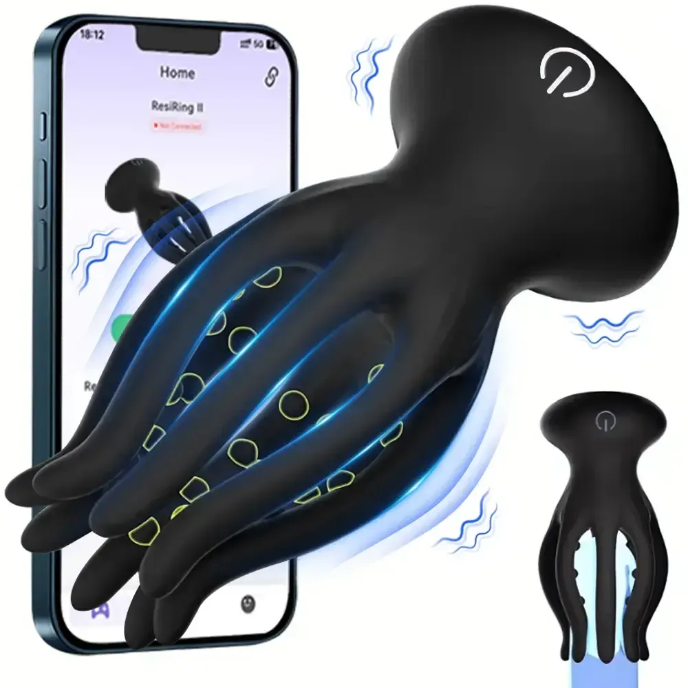 tentakel penis hulse silikon glatt