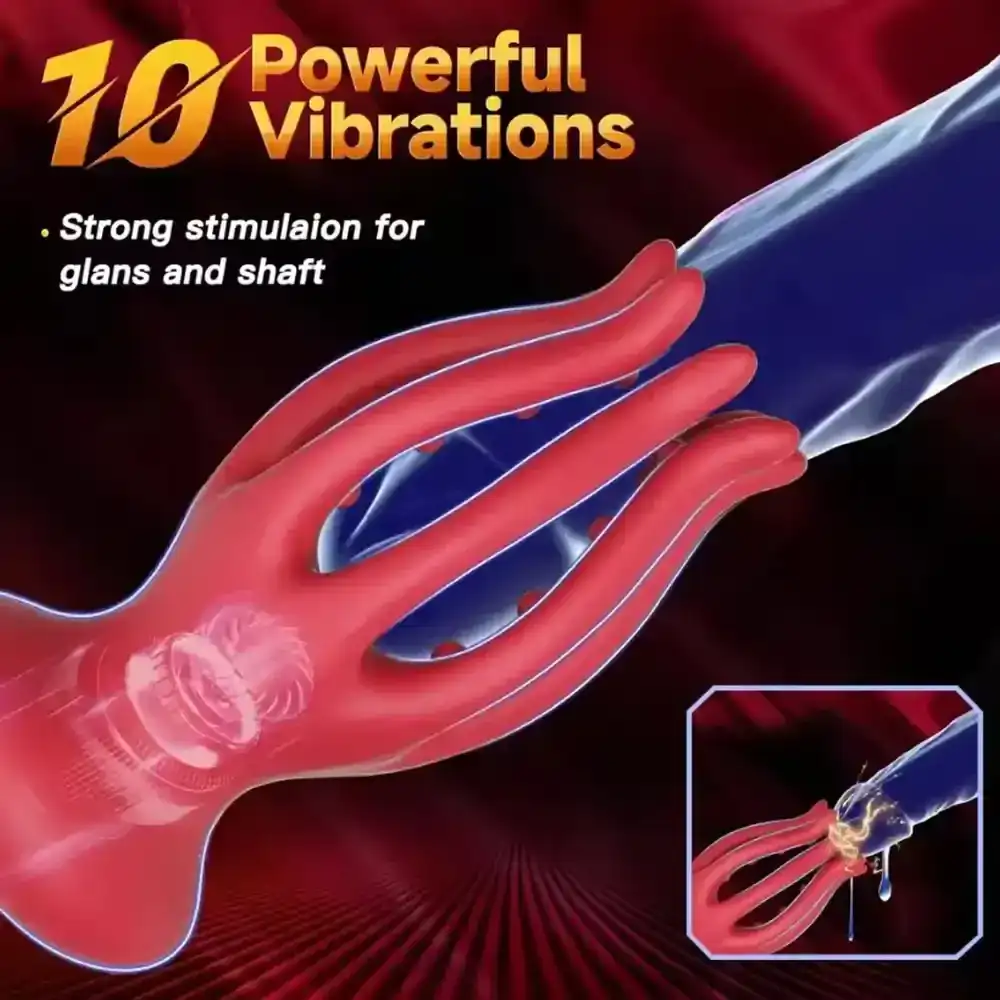 tentakel penis stimulator silikon weich