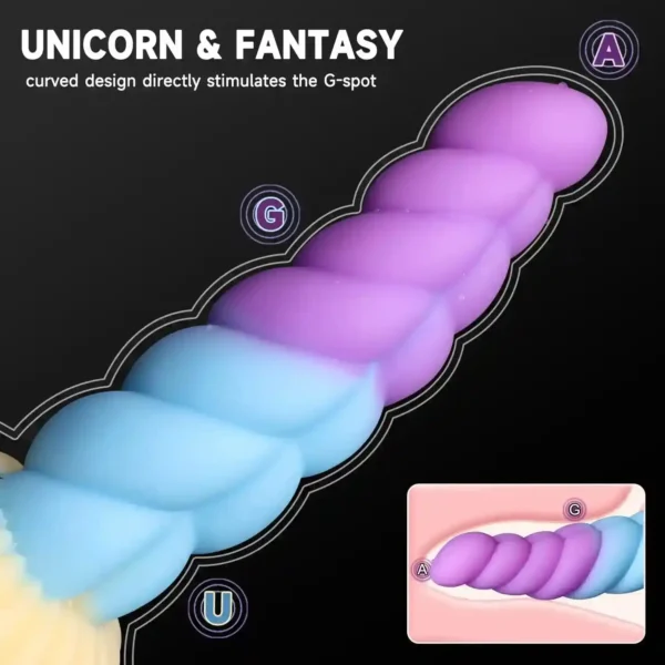 texturierter g punkt dildo