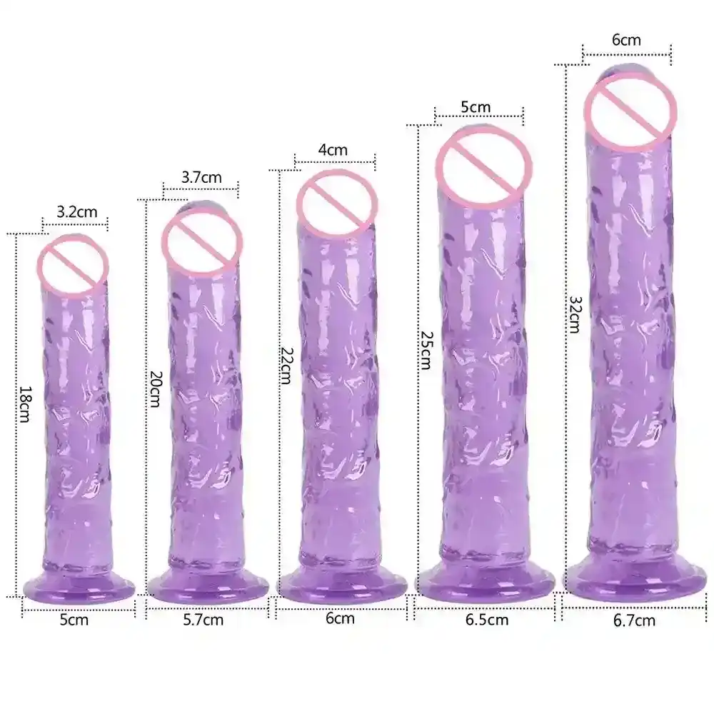 tpe dildo mit realistischer eichelform