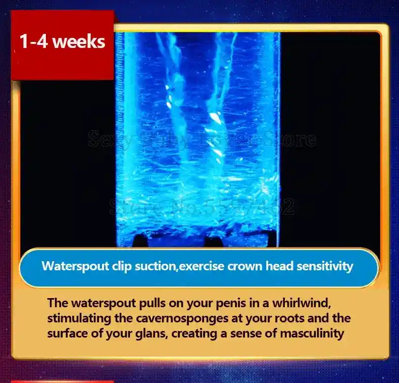 tpe masturbator mit wasser massage