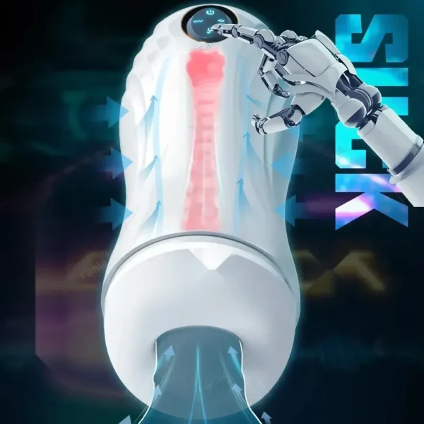 tpe sleeve realistische textur vibrationsfunktion