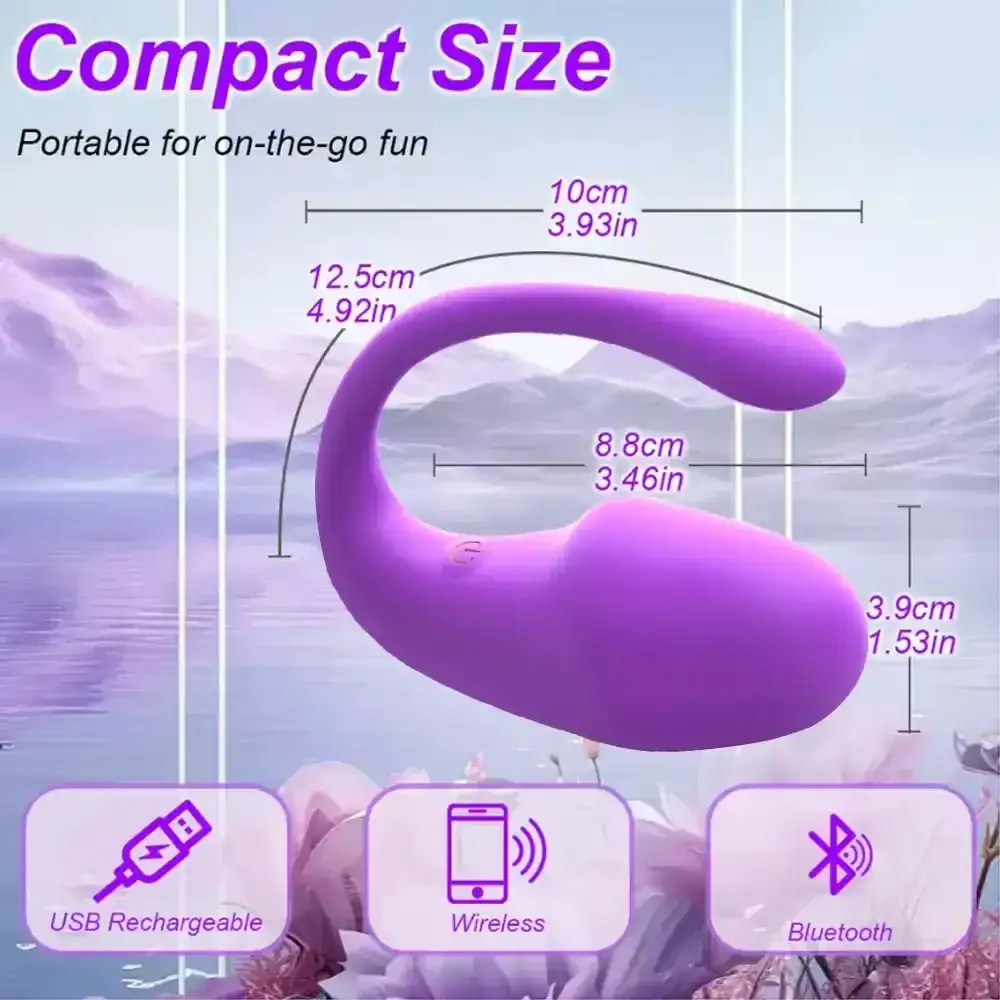 tragbarer vibrator für paare silikon