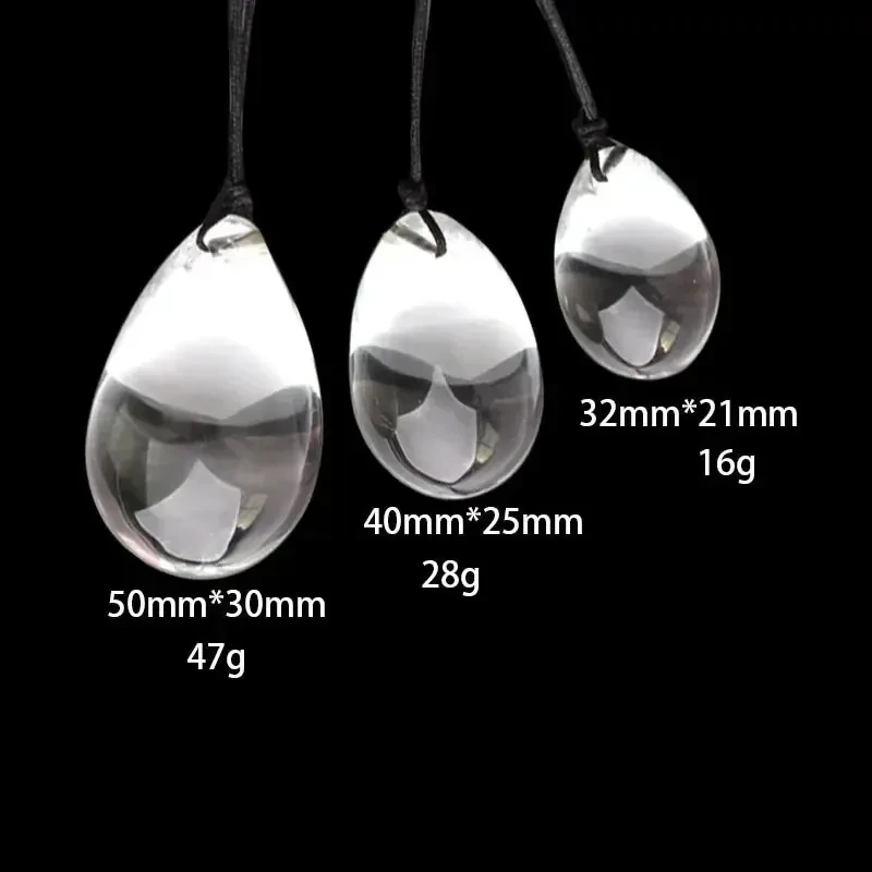 transparenter butt plug glas