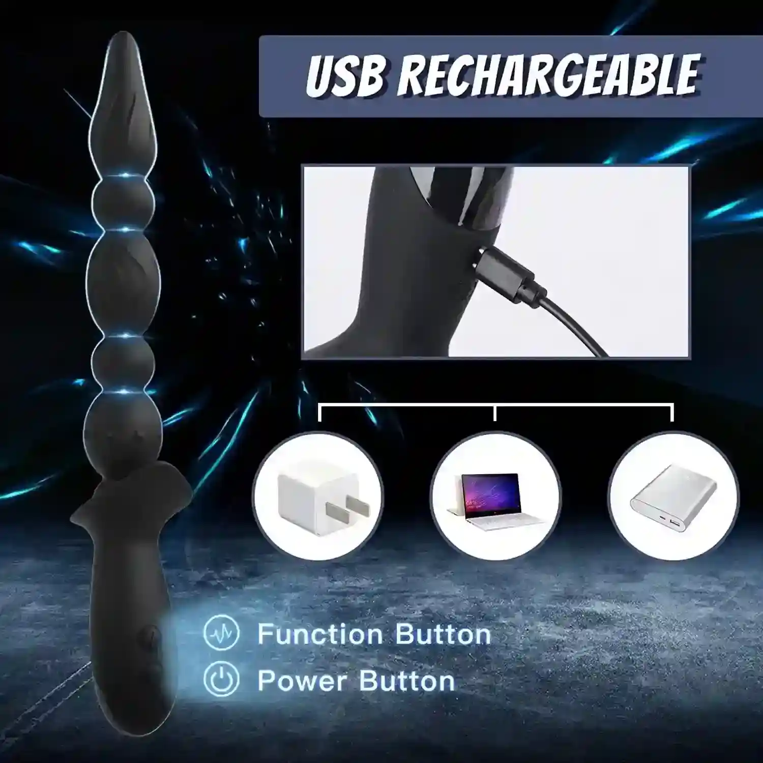usb aufladbarer anal vibrator