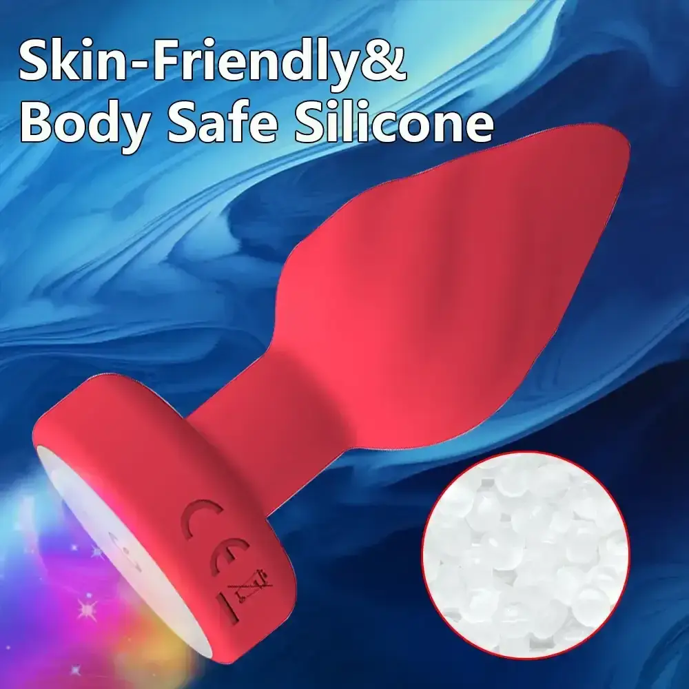 usb aufladbarer analvibrator silikon