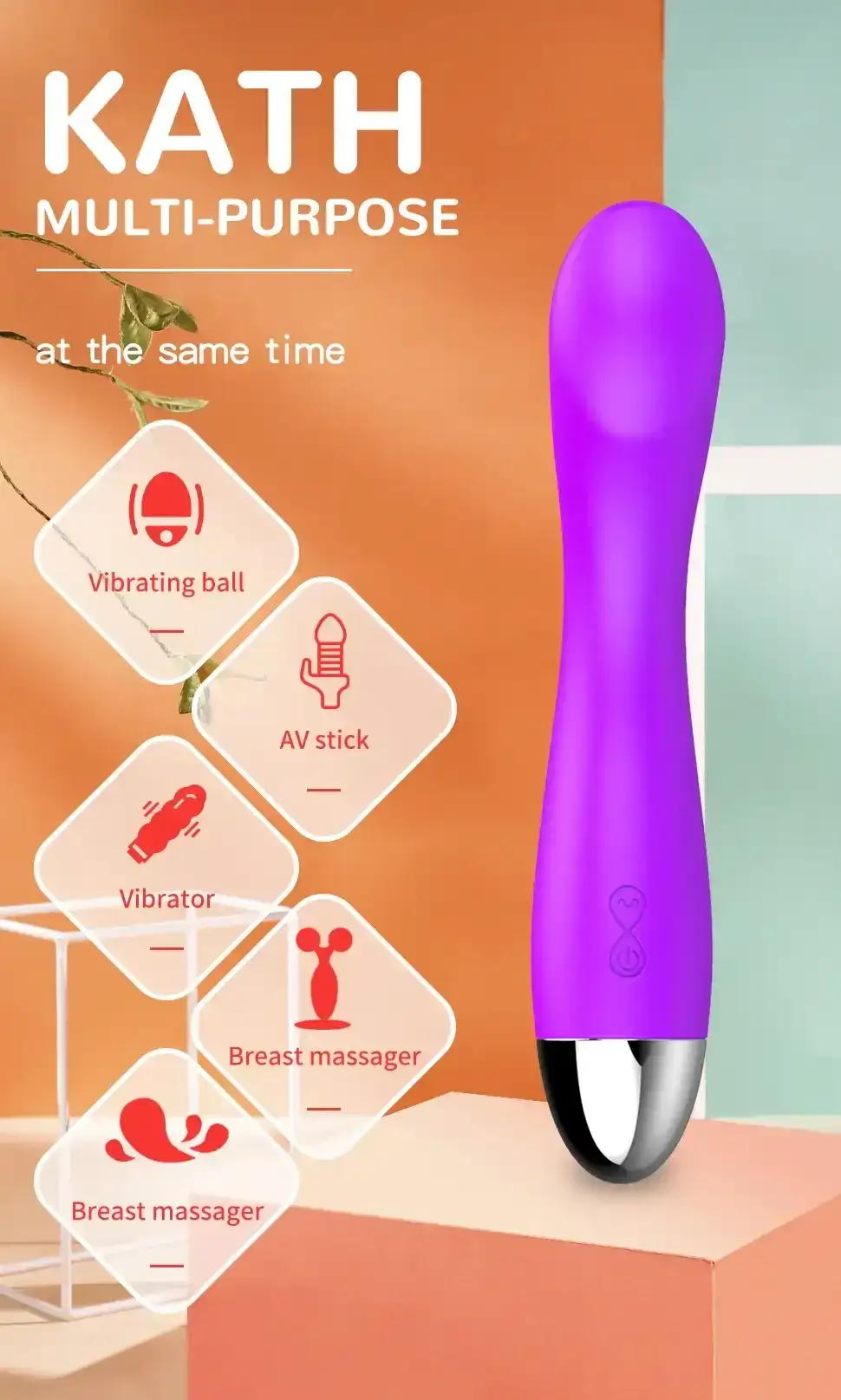 usb aufladbarer g punkt vibrator 5